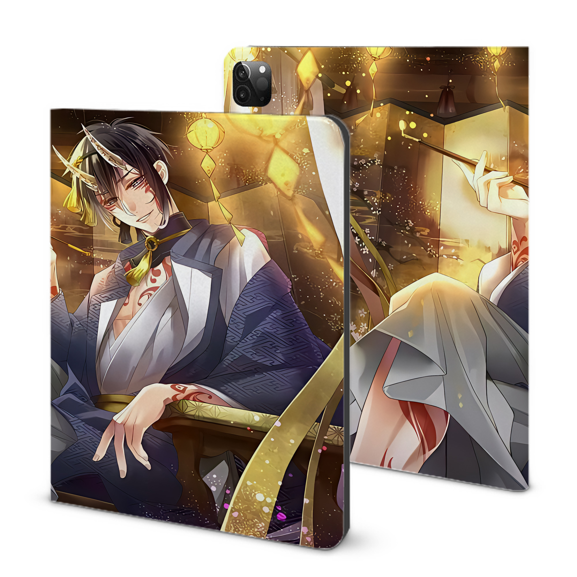 （画像用） 刀剣乱舞 Touken Ranbu IPadケース ペンホルダー付き ブックスタイルデザイン